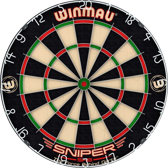 Jeu de fléchettes Winmau Sniper avec fléchettes