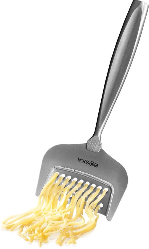 Boska Râpe à fromage Monaco+ - Râpe à fromage - Râpe à légumes - Râpe à fromage - acier inoxydable - Râpe lavable au lave-vaisselle - Ustensiles de cuisine - Accessoires de cuisine - Garantie 10 ans