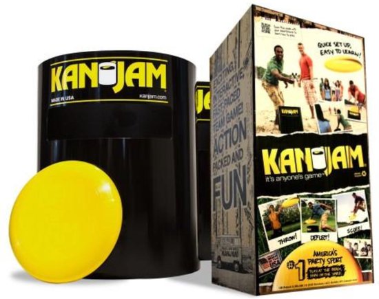 KanJam Original Game Set - Jeu de frisbee pour l'intérieur et l'extérieur - Recyclé