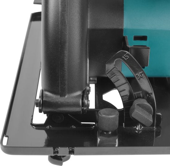 VONROC Scie circulaire 1200W - 185mm - Incl. guide parallèle et lame de scie 24 dents pour le bois