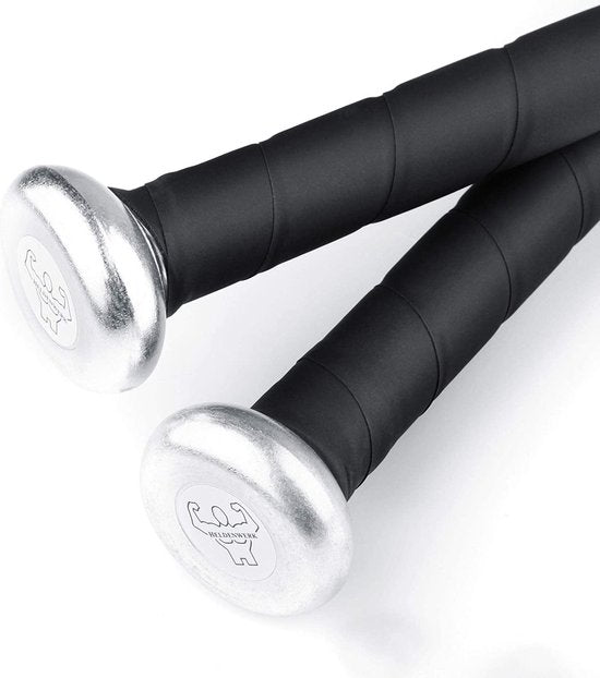 Batte de baseball en bois ou en aluminium - Poignée antidérapante - Fabrication solide 31 pouces