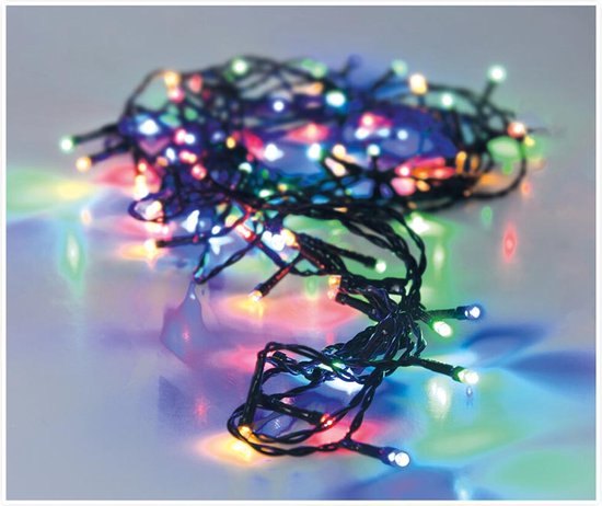 Lampe de Noël 480 LED- 36m - multicolore - Minuterie - Fonctions d'éclairage - Mémoire - Extérieur - Intérieur-IP44 plug-in