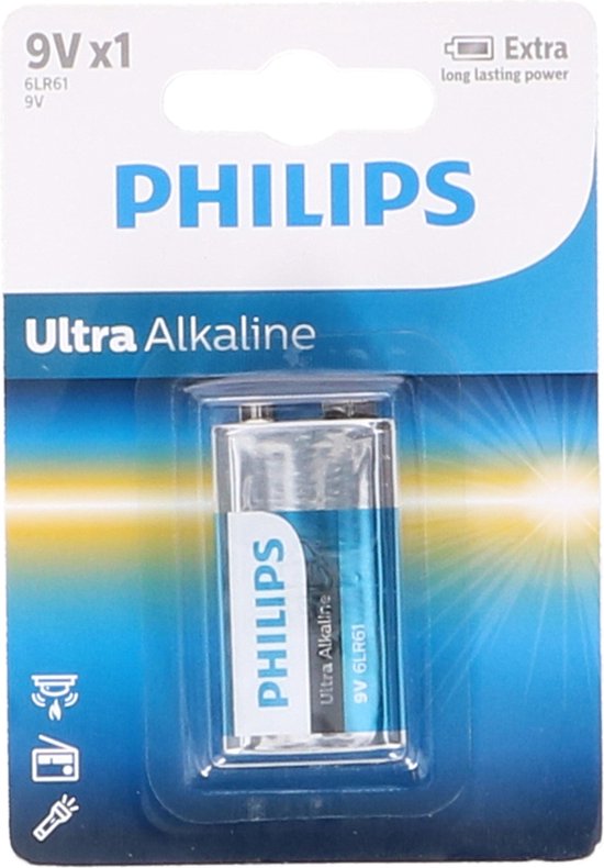 Philips 6LR61 - pile 9V - 1 pièce