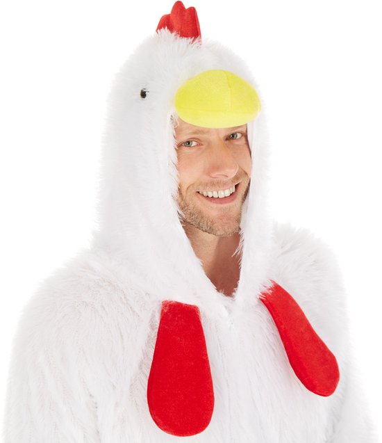 Dressforfun Costume poulet XL - déguisement costume halloween déguisement fête carnaval déguisement fête - 300868