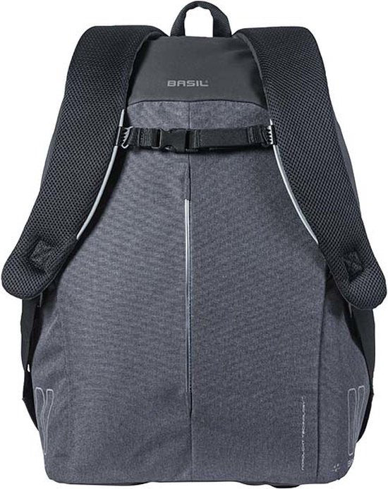 Basil Miles Bike Backpack Nordlicht - Sacoche à vélo simple - Noir - 13 Litre