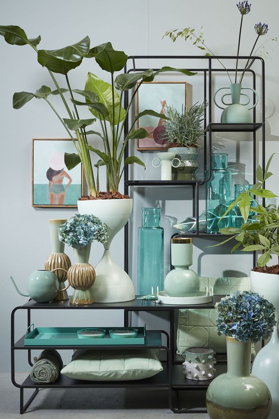 Mica Decorations Jules Table basse - L110 x L38 x H50 cm - Métal - Noir