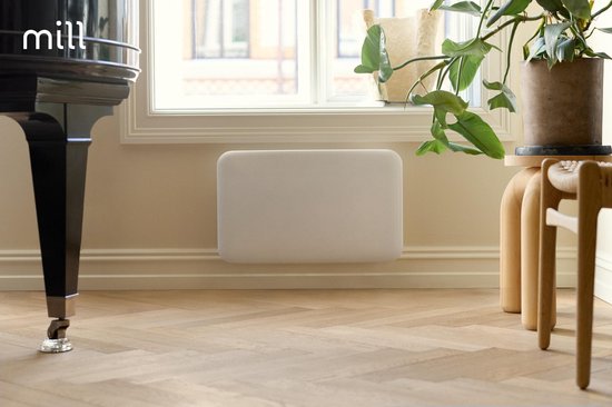 Mill IB600DN - Panneau chauffant en acier - 600 watts - jusqu'à 11 m2 - 100% silencieux - adapté à la salle de bain - 5 ans de garantie