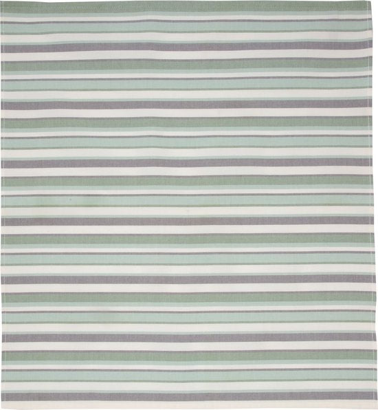 Ten Cate - Set de torchons et serviettes de cuisine - Set de cuisine - Torchons et serviettes de cuisine - Serviettes de cuisine - 1x torchon 50x50 cm - 1x torchon 60x65 cm - Coton - Gris et vert