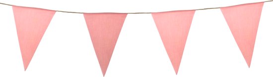 tissu flagline a sunny day - tissu flagline rose - baby shower girl - birth girl - gender reveal - guirlande en tissu - flagline 10 mètres - 100% coton - flagline rose - décoration baby shower - décoration d'anniversaire - astuce cadeau