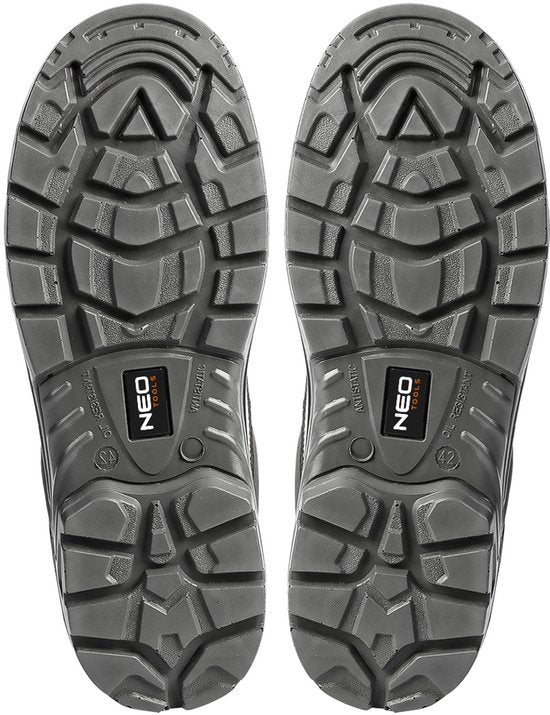 Bottes de sécurité pour hommes Neo Tools classe S3 SRC, imperméables WR, antidérapantes| Bottes de travail renforcées avec semelle intérieure en Kevlar, semelle intérieure antistatique, sans éléments métalliques, résistantes à la pénétration