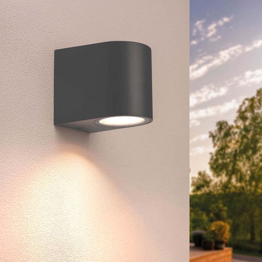 Ledvion - Applique LED Anthracite - GU10 - IP54