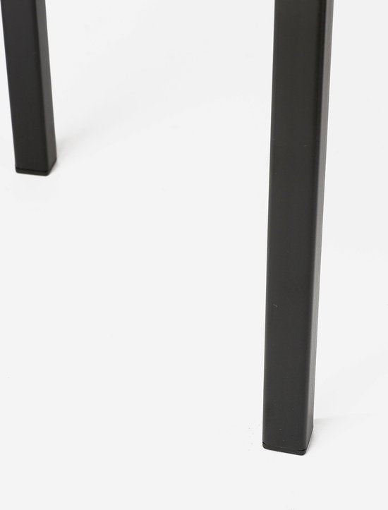 Mica Decorations Ascot Plant Stand XL - L38 x L38 x H71 cm - Métal - Noir
