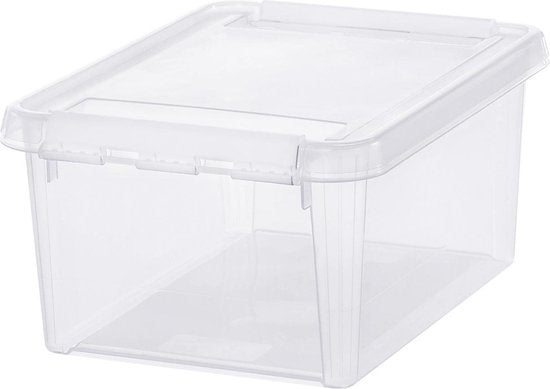 Orthex - SmartStore - Boîte de rangement avec couvercle - 8 L - Polypropylène - Transparent