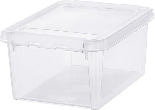 Orthex - SmartStore - Boîte de rangement avec couvercle - 8 L - Polypropylène - Transparent