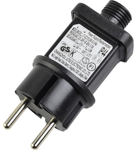 Alimentation LED 31V Adaptateur Chaîne Lumineuse 3.6W - IP44 Transformateur Basse Tension pour Lumières de Noël