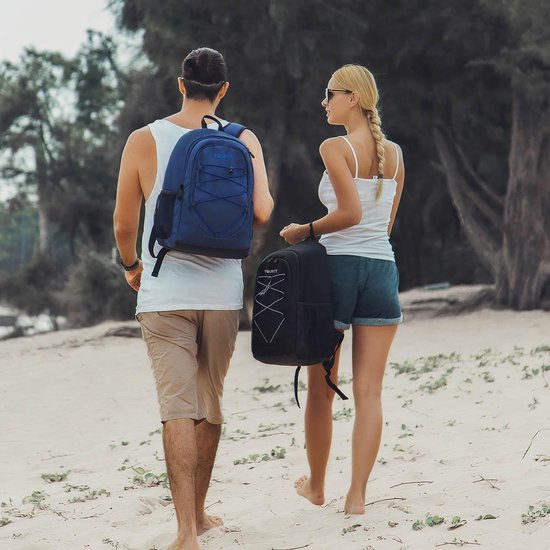 Sac à dos isotherme (25L) - Contient 28 canettes - Sac à lunch pour femmes et hommes - Noir