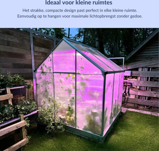 a sunny day LED grow light - lampe de culture - spectre complet - grow & bloom - lampe de culture - lampe de culture à spectre complet - 45 Watt - 30 x 30 cm - 225 LEDs