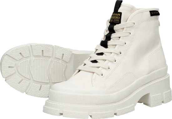 G-Star Aefon II Mid CVS W Lace Shoes Heel - off-white - Size 41