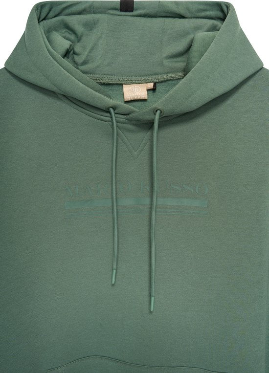 Mario Russo Tracksuit Anselm - Tenue de ville - Jogging - Sweat à capuche - Vert canard