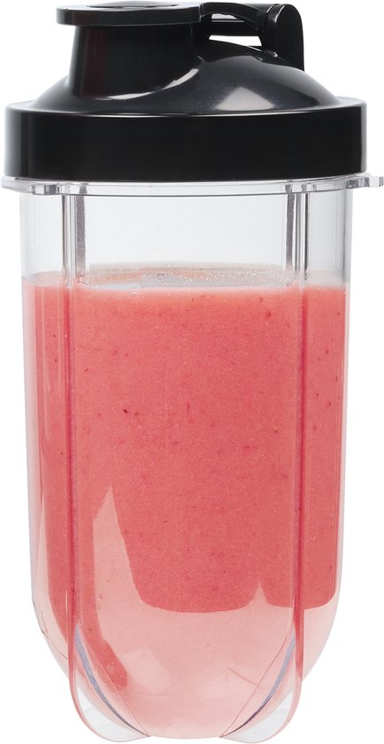 Tristar BL-4486 Smoothie Maker - Blender - Puissance 350W - 0,5 litre - 3 gobelets inclus - Lavable au lave-vaisselle