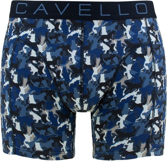 Cavello - 2-pack Boxershorts Noir / Pepita Print - XL