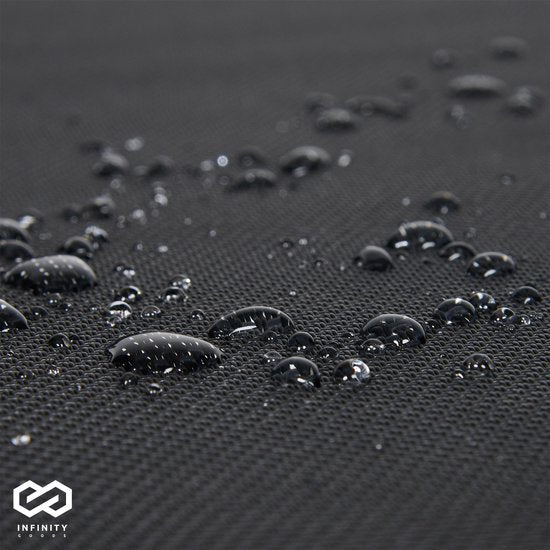 Chaise longue Infinity Goods - Pliable et réglable - Max 120kg - 190 x 55 x 30 cm - Anthracite