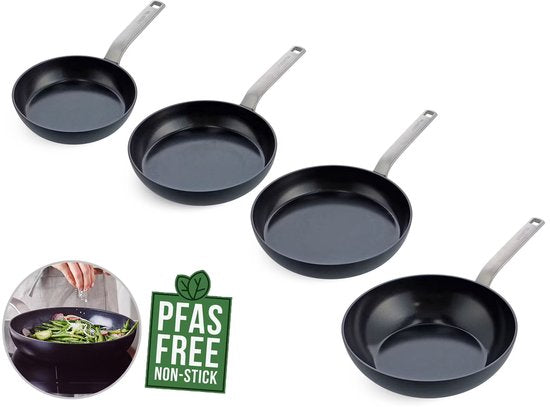 Greenpan Evolution Eco Wok - Ø28cm - Revêtement céramique anti-adhérent - Sans PFAS