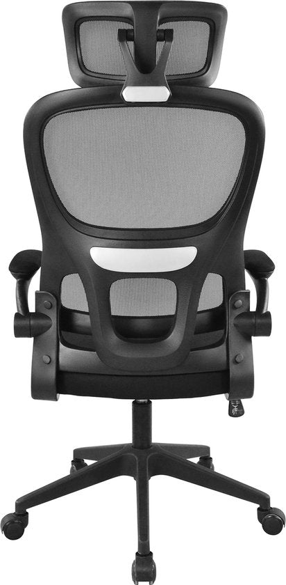 VVD - chaise de bureau - chaise de bureau - réglable en hauteur - ergonomique - noir