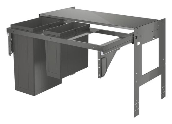 GROHE Poubelle à encastrer - 2 poubelles (1x29L et 1x11L) - 40982000