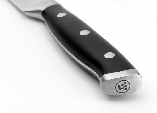 Couteau de chef Westinghouse - Couteau de cuisine professionnel - acier inoxydable - 20 cm - Noir