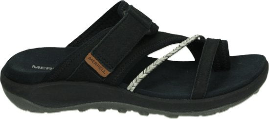 Merrell J006404 TERRAN 4 - Sandales pour femmes - Couleur : Noir - Taille : 40