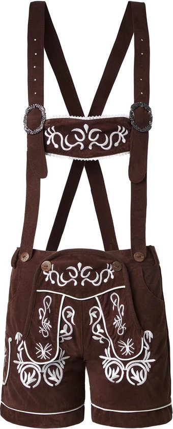 Dressforfun Lederhose Weißensee L - déguisement costume halloween déguisement carnaval déguisement carnaval déguisement carnaval - 302802