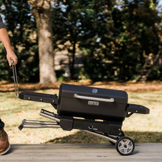 Barbecue au charbon de bois portable Masterbuilt avec chariot