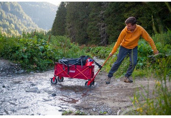 Coleman Wagon Wagon - Pliable - Rouge