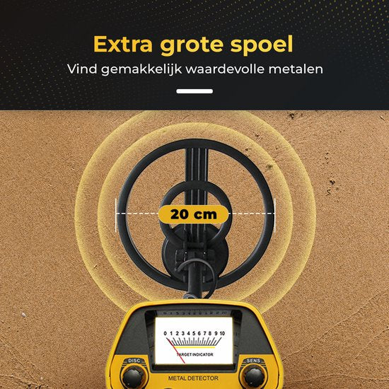 ODESSEY Metaaldetector Starterset - Explorer Model