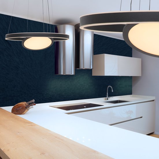 Steinhauer lampe suspendue Ringlux - noir - métal - 60 cm - module LED intégré - 3514ZW