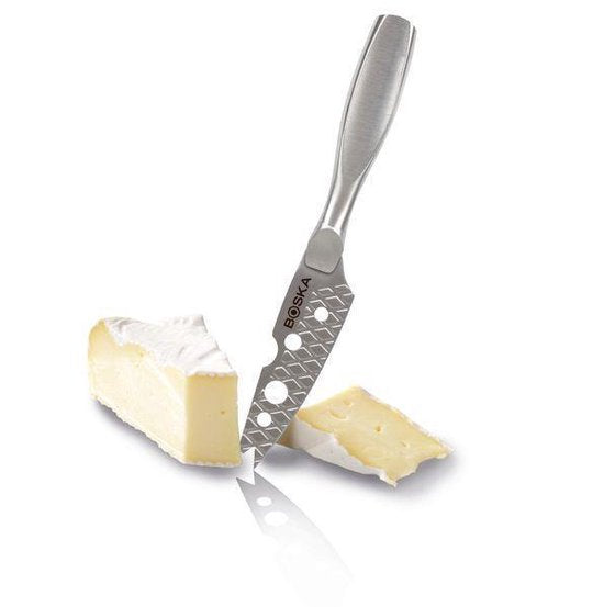 Couteau à fromage Boska Semi-soft Mini Monaco+ No.3 - Couteau à fromage à pâte molle - Couteau à brie - acier inoxydable - Couteau à fromage lavable au lave-vaisselle - Ustensiles de cuisine - Accessoires de cuisine - Garantie 10 ans