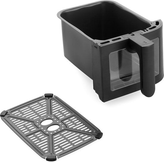 GreenPan - Double airfryer Bistro - 4L+4L - 9 programmes - Affichage digital Led - Arrêt automatique - noir - Sans PFAS