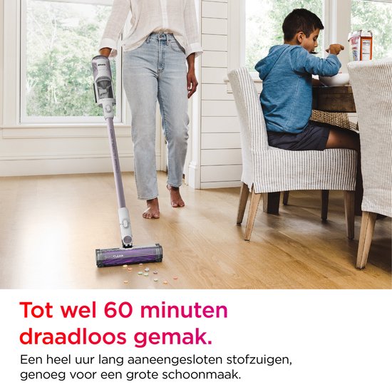 Aspirateur bâton Shark Detect Pro - Aspirateur tout-en-1 - sans fil sur batterie - tige flexible - sans sac - IW1611EU