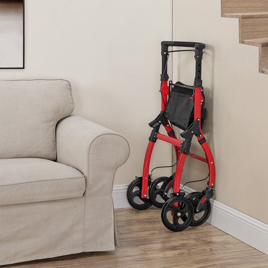 Rollator Aluminium Active - Rouge