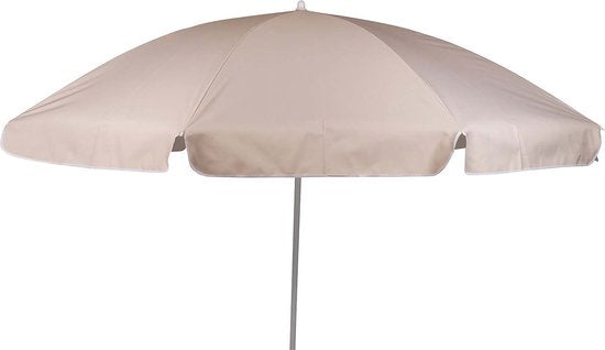 Bo-Camp - Parasol - Avec bras articulé - Ø 165 cm - Sable