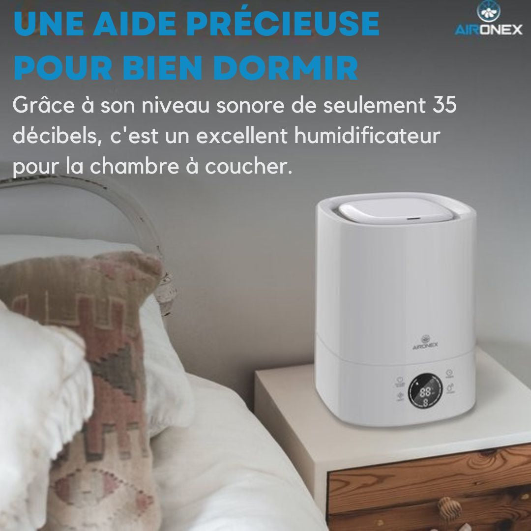 Humidificateur Aironex - 6L - Blanc