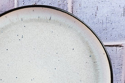 assiette IRIS Ø21,5cm - 6 pièces - Blanc ivoire