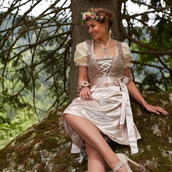 Dressforfun Mini-dirndl Burgau modèle 1 L - déguisement costume halloween déguisements carnaval déguisements carnaval déguisements carnaval déguisements - 302987