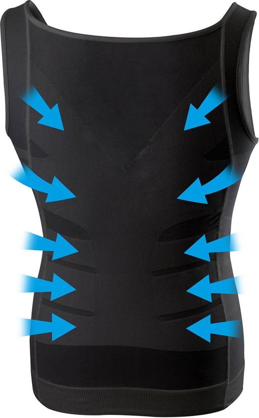 Gilet correcteur de silhouette - Homme - Noir