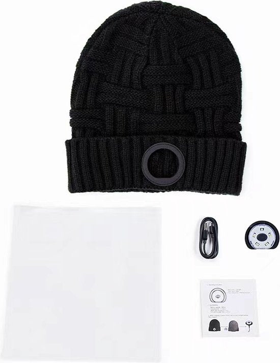 Garpex® Chapeau confortable avec éclairage LED - Chapeau LED Taille unique