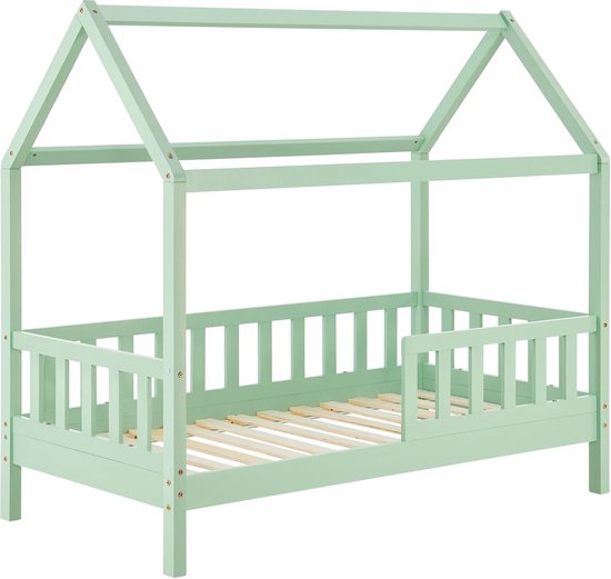 Lit enfant Marli - 90 x 200 cm - Mint - Tiroirs de lit inclus