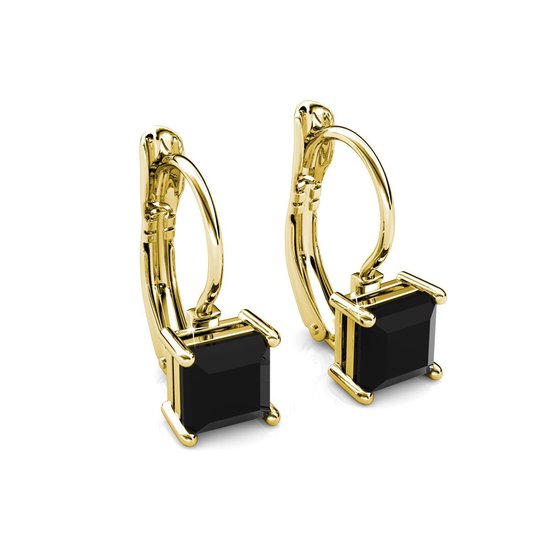 Boucles d'oreilles avec cristaux Kalpa Camaka - Yolora - Couleur or