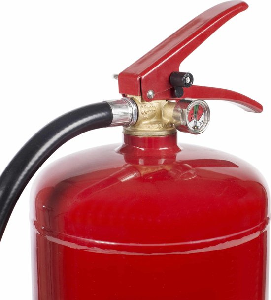 Smartwares 10.015.05 Extincteur - 6 litres - Mousse - Avec support de suspension - Classe de feu AB - Certifié BSI