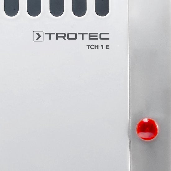 TROTEC Chauffage électrique - Convecteur - TCH 1 E - protection antigel - silencieux - 450 watts